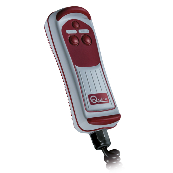 Quick waterproof wired remote control