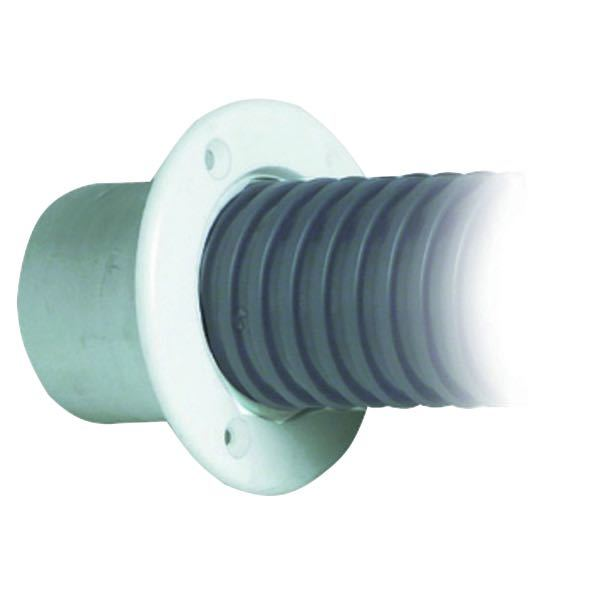 Grey PVC hose for penetration roll 10m