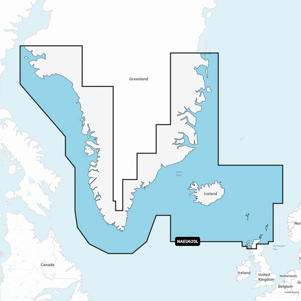Navionics+ Large Greenland EU620L SD/MSD