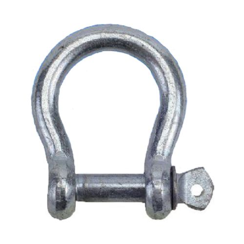 Electric safety shackle w/eyebolt "H" 16 mm