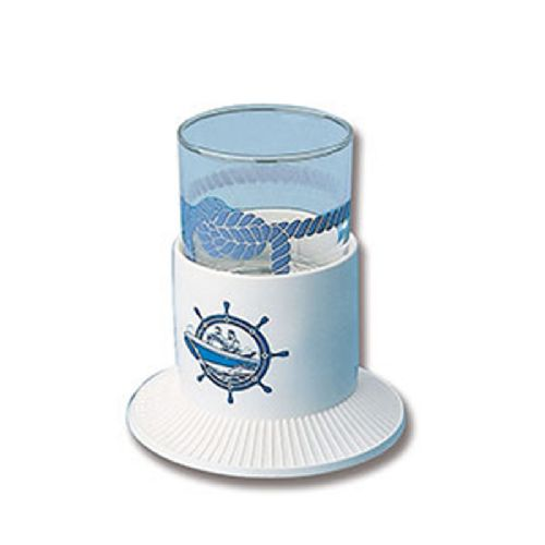 Glashalter mit Saugnapf weiß 6 Stk./Karton D1700074