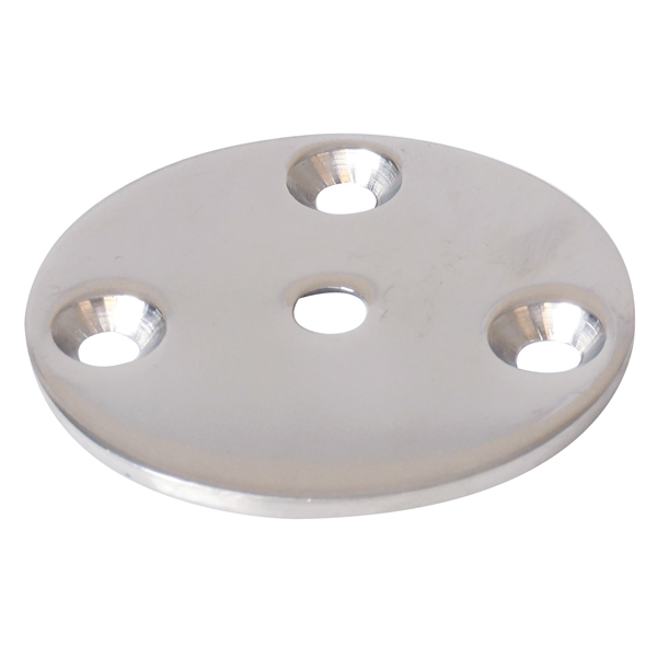 Grundplatte RF Stahl rund Ø58mm