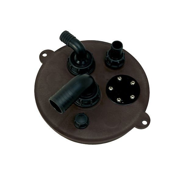 Revisionsdeckel für Klärgrube H:305mm - schwarz