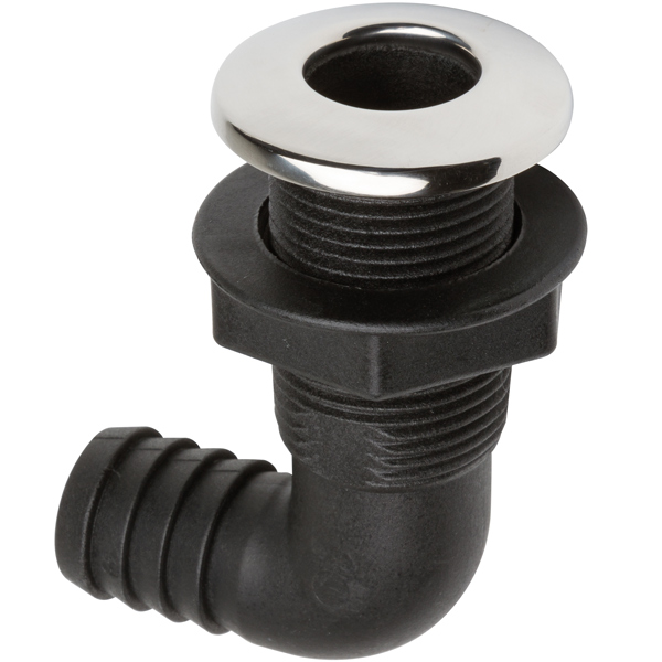 Durchführung mit HF-Kappe 90gr, 1 1/4" 32mm