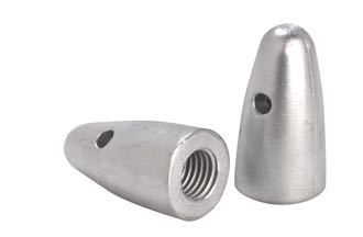Volvo zinc nut for axle 40/45mm (828140)