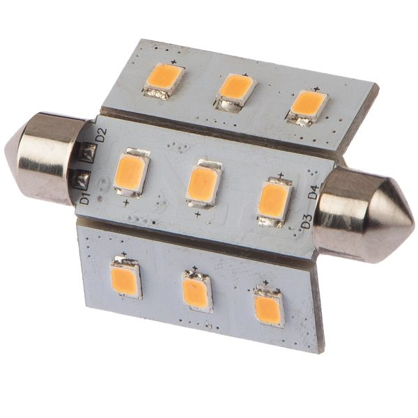 Nauticled pinol bulb 42mm 10-35vdc 2/15W