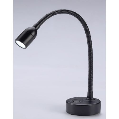 Kartenleuchte schwarz flexibel LED Tag/Nacht 8" Arm