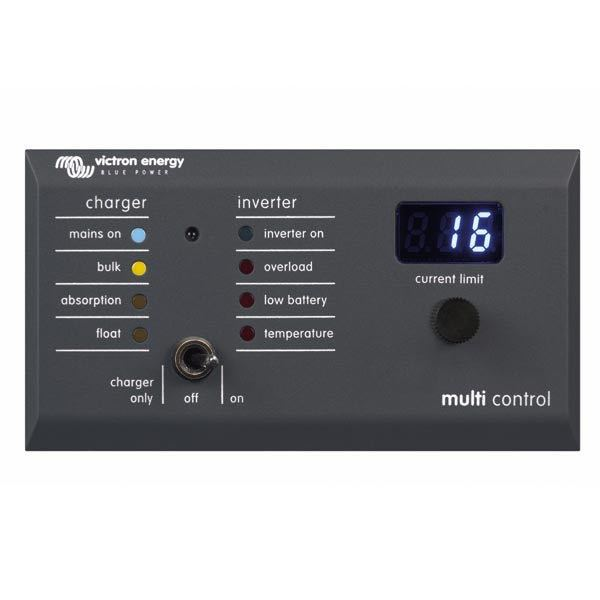 Victron Bedienfeld für Multi- & Quatro-Winkelstecker