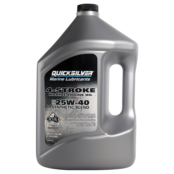 Quicksilver 25W-40 Motor oil synthetic 4L
