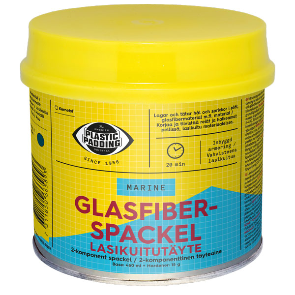 Kunststoffpolsterung Fiberglaspaste 460 ml