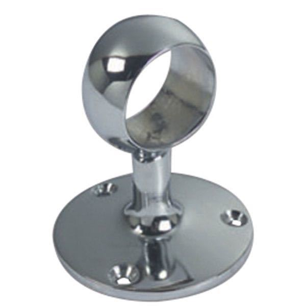 Intermediate piece chrome-plated brass 30mm stick