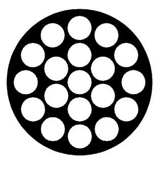 Wire 1x19 coated white Ø4x6mm 100m