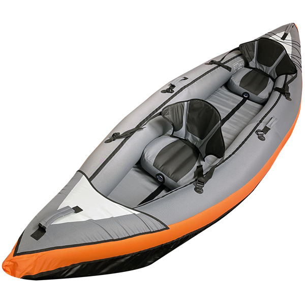 Kajak Riverside 2 Personen, 383cm mit Pumpe, Tasche & Paddel