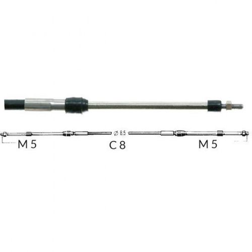 Ultraflex Control Cable C8 Universal for Inboard 24 Feet