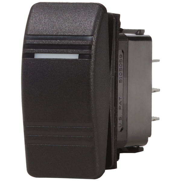 Blue Sea Systems waterproof switch Contura SPST Off-On black