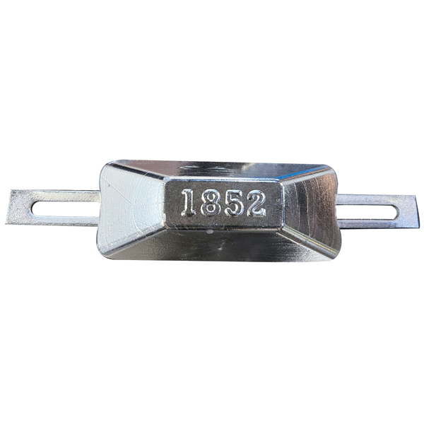 1852 Aluminum anode 1.52kg