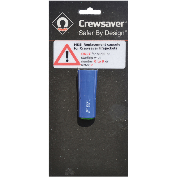 Crewsaver Ersatzkapsel blau UML MK5i