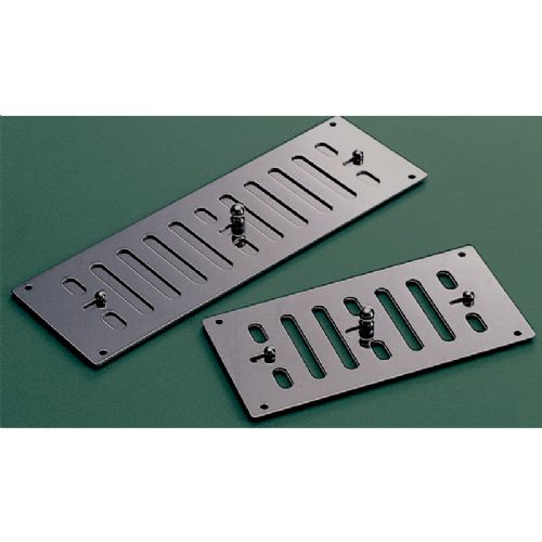 Lüftungsgitter Edelstahl Auf/Zu 255 x 48 mm