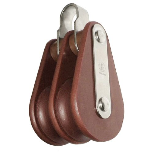 HYE-Block mit Stange, 2 Unterlegscheiben 8/10 mm x 30 mm