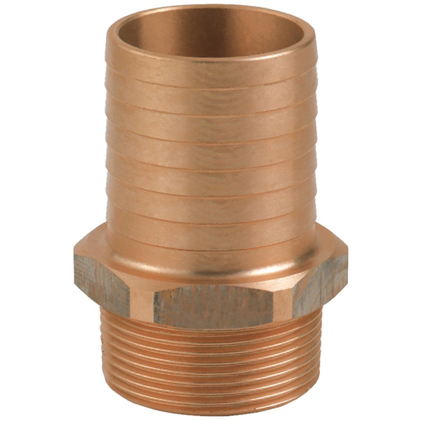 Guidi Schlauchverbinder 3/8" x 10mm bronze