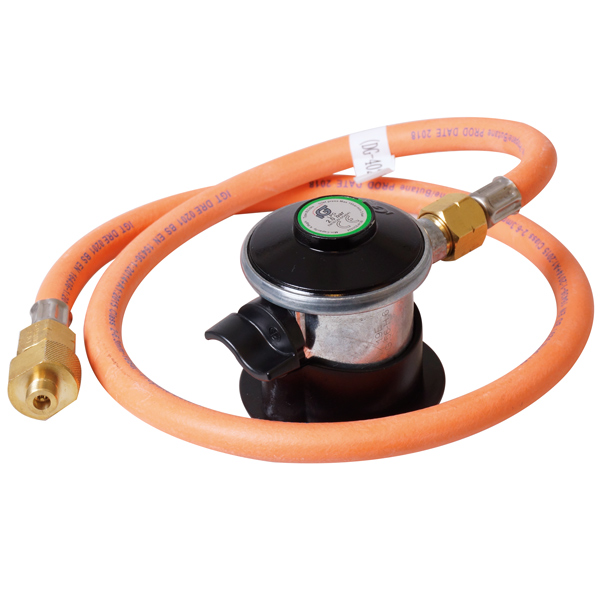 Gasregler Jumbo Click On mit 0,9m Schlauch Umbausatz