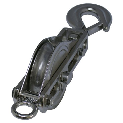 London block Rf W/Hook 1sk 125mm