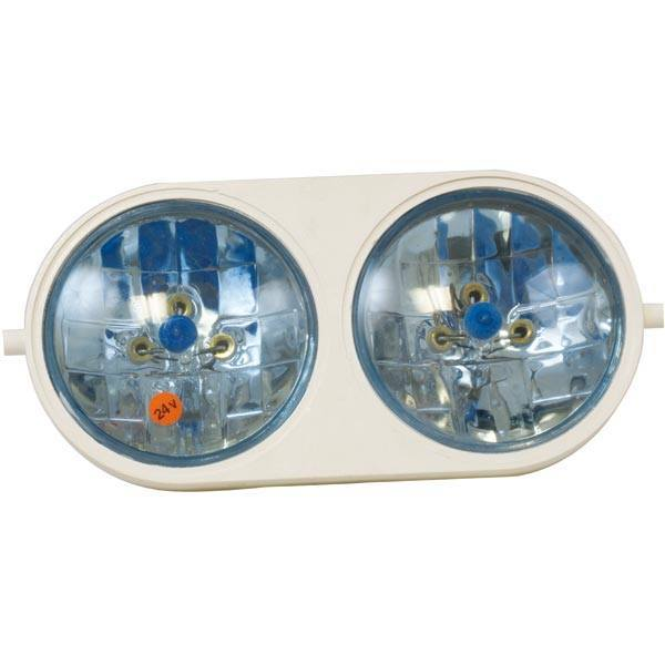 Satellitenschüssel doppelt 24v f/ 24.0025 bis 2011 weiß