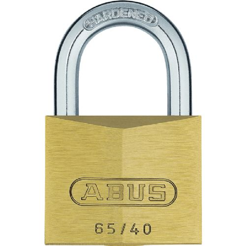 Abus 65/50 Messingschloss 50mm gehärteter Bügel