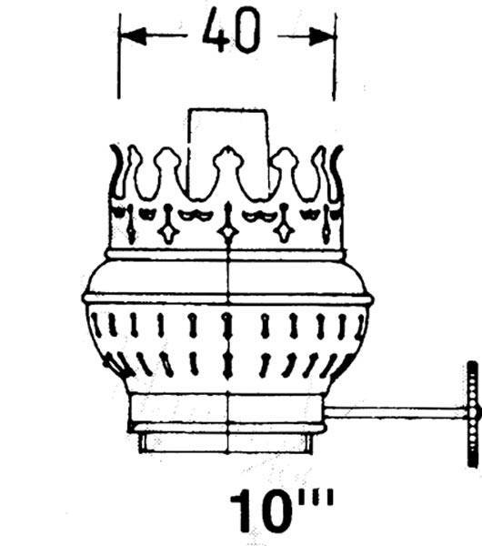 DHR Burner brass for 10