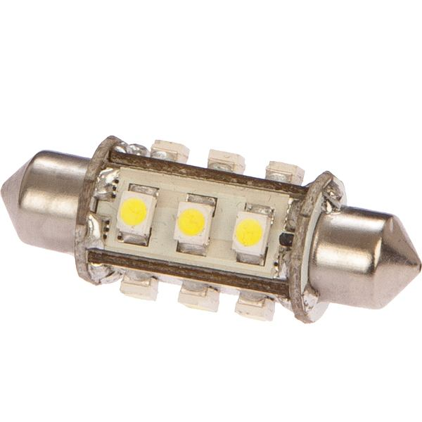 Nauticled lantern pinol bulb 37mm 10-30vdc 1.2/10W red