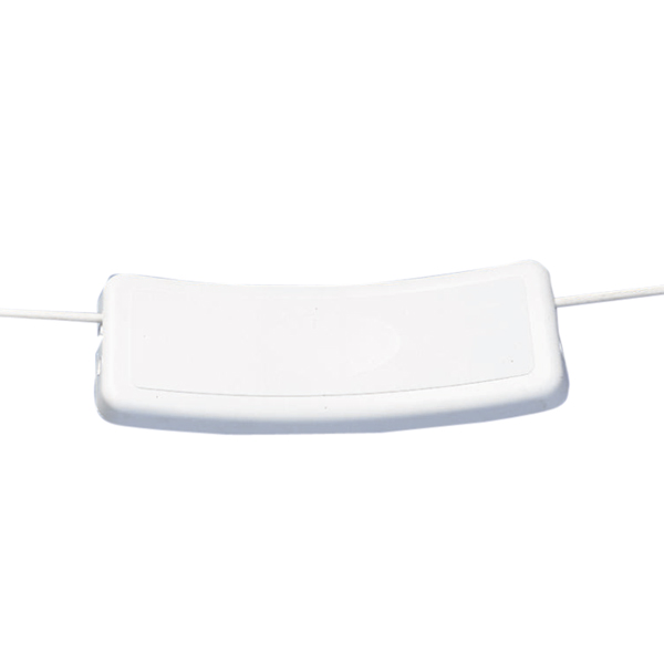 Rückenlehne aus Polyethylen 38x12 cm. Passend für 6 - 10 mm Draht.