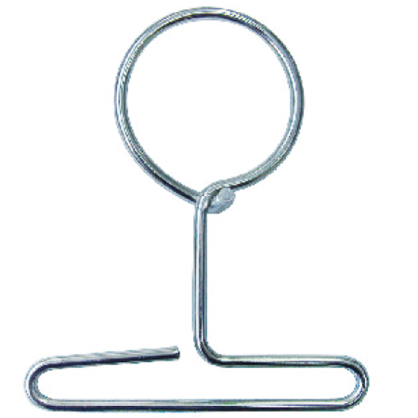 Mooring ring for the bridge ø6mm aisi 304