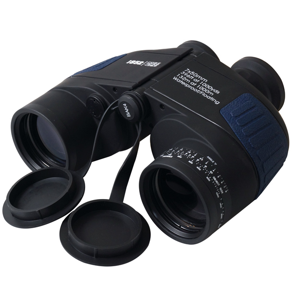 1852 binoculars model 1st mate 7x50 waterproof/floating bak-4 prism