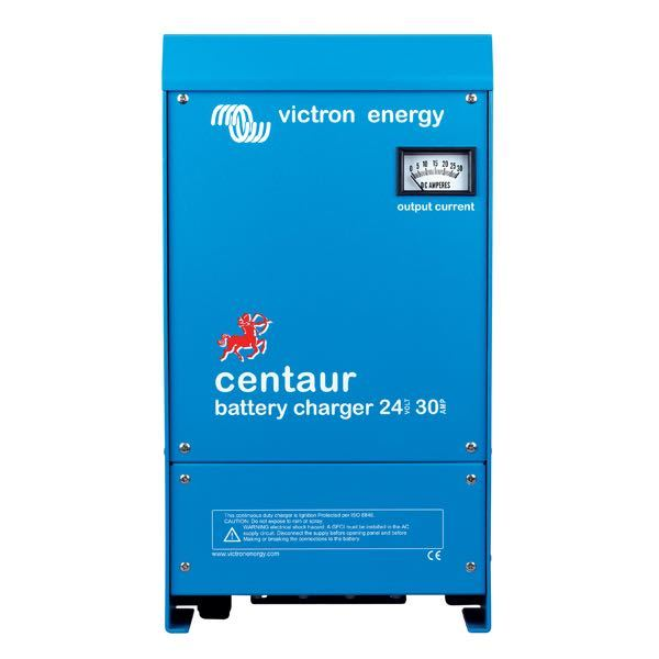 Victron Centaur-Ladegerät 12 V, 30 Ampere, 3 Gruppen.