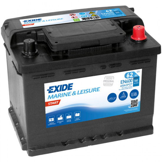 Exide Battery Nautilus 62Ah start