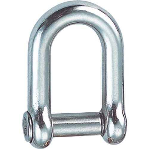 Schäkel D rf mit Umbracobolt 6 mm Innen L: 14 mm x B: 12 mm