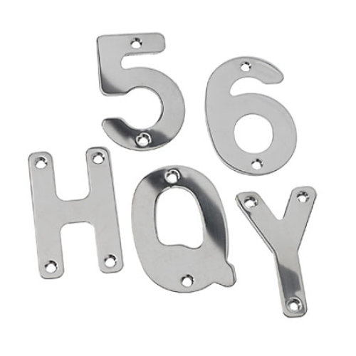 Roca H letter RF 75mm for teak sign