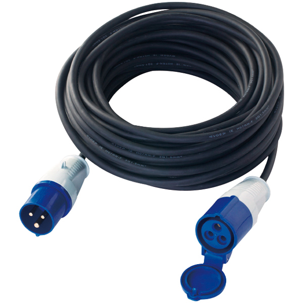 Cee 220v extension cord 3 x 1.5mm - 10m.