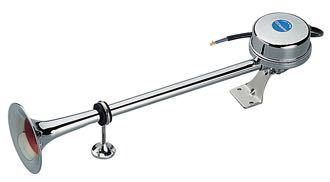 Single electric horn 24V 470mm
