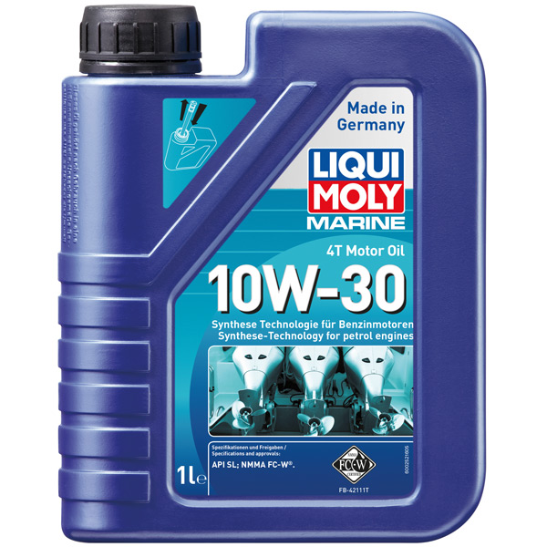 Liqui moly marine 4t engine oil 10w-30 1l
