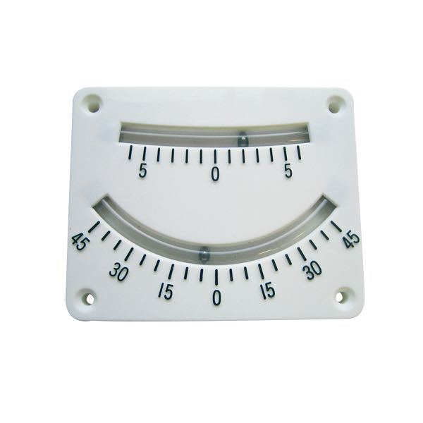 Neigungsmesser 45° weiß