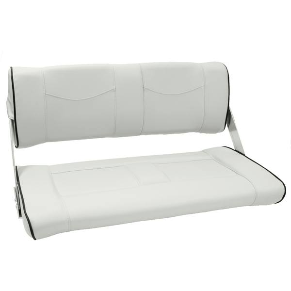 Double sofa Lux light grey with blue
