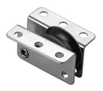 Ronstan Disc box 44x27x14mm wire/rope