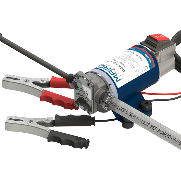 Ölpumpe 12 V. bis 3. Ölwechselset mit Schalter
