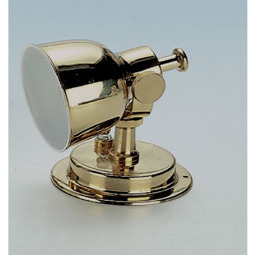 Deckenleuchte G4 10W Halogen 75 mm Messing lackiert