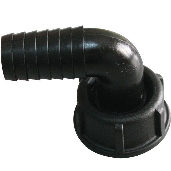 Entlüftungsstutzen 90° Ø17mm 3/4" Gewinde
