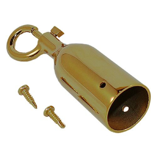 Messingwirbel mit Karabiner Ø 30 mm