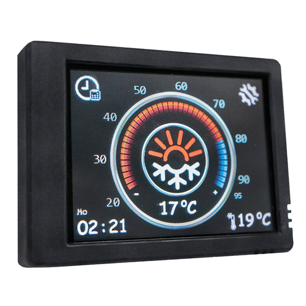 Autoterm pu-28 control panel 2.8" touch display
