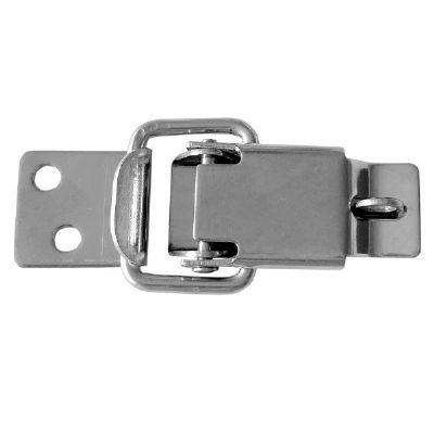 Spændeoverfald rustfrit 24,5 x 60 mm