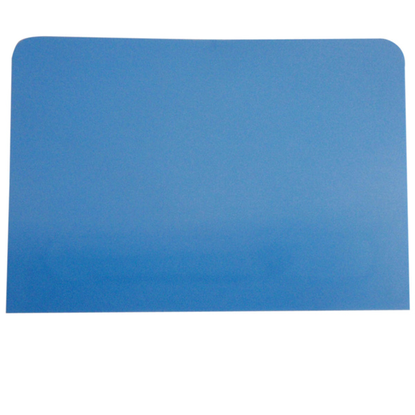 Blue plastic spatula